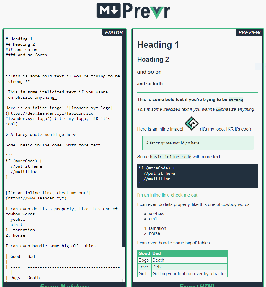 Markdown PreVuer Markdown PreVuer